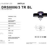 Karta produktu plafon LED