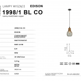 lampa wisząca w stylu japandi