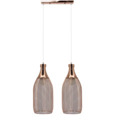 Lampa zwis z dwoma kloszami